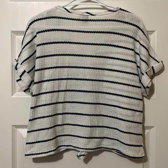PAPERCRANE striped button down sz S - Picture 2 of 5